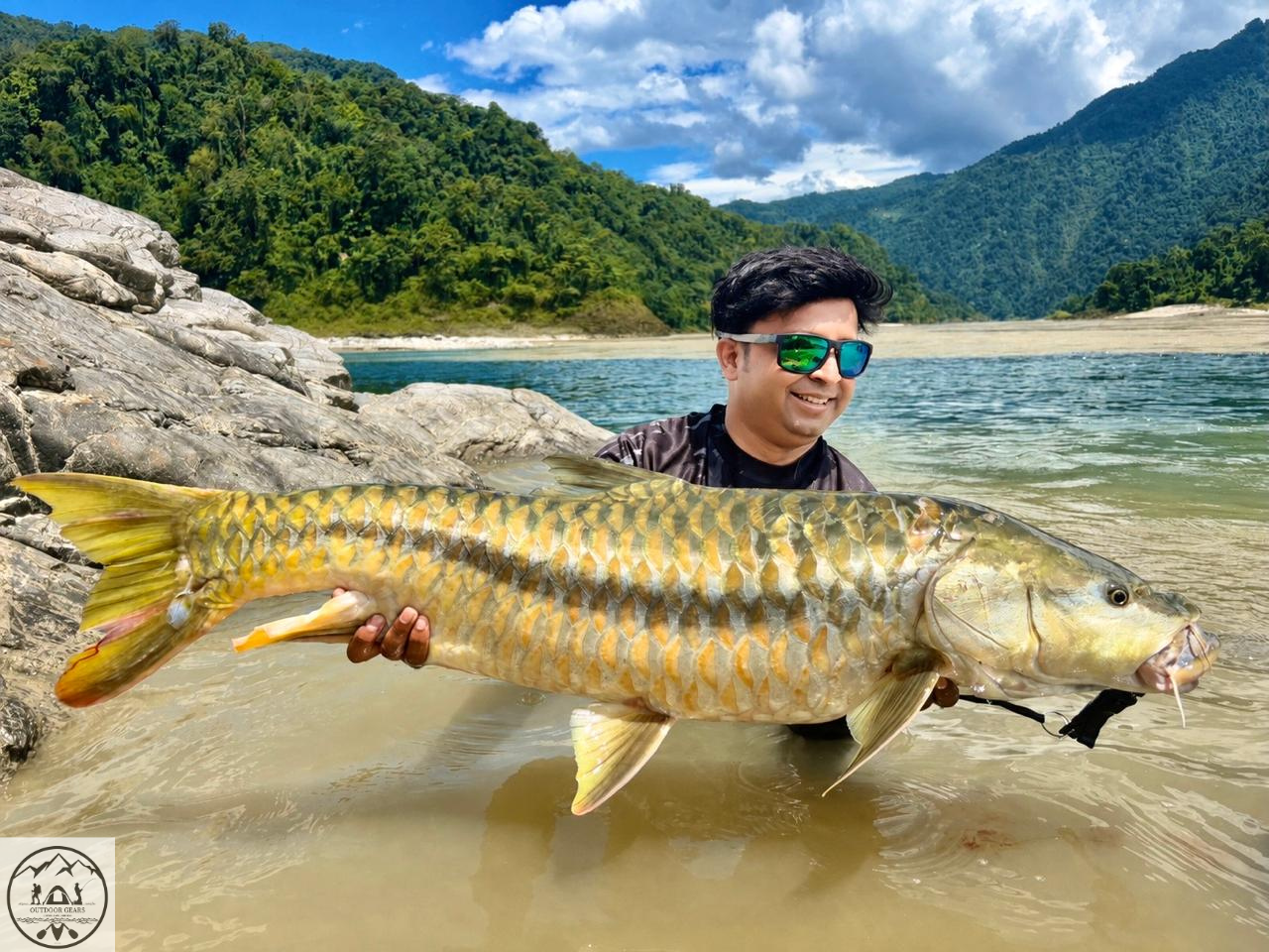 Golden of Siang River